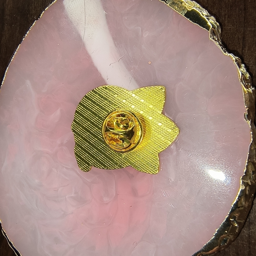 Women’s jewelry Cute Yellow & White Enamel Pin Togepi Pokemon sign of good luck! - Picture 3 of 3